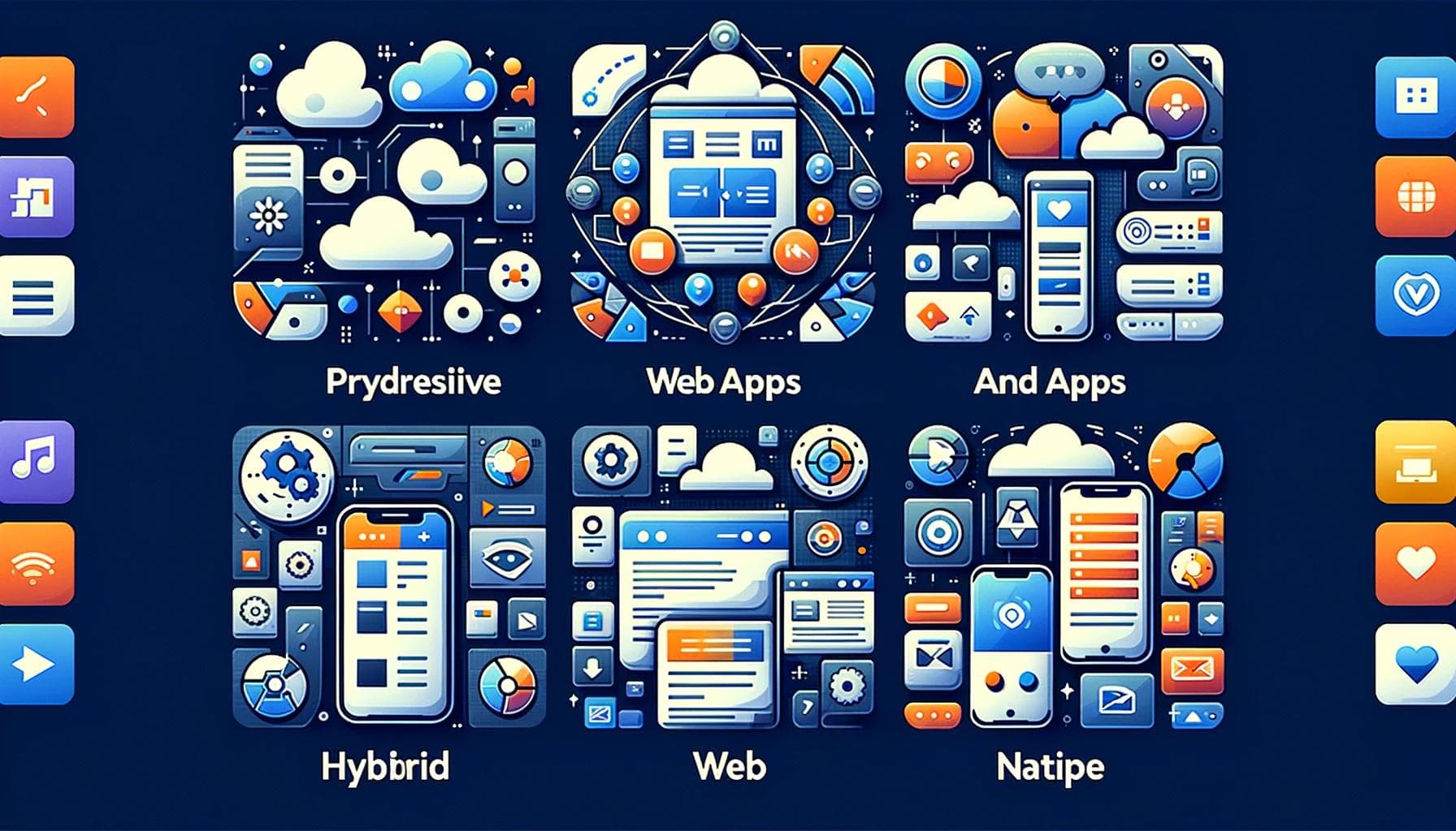 Progressive, Hybrid, Native and Web-apps